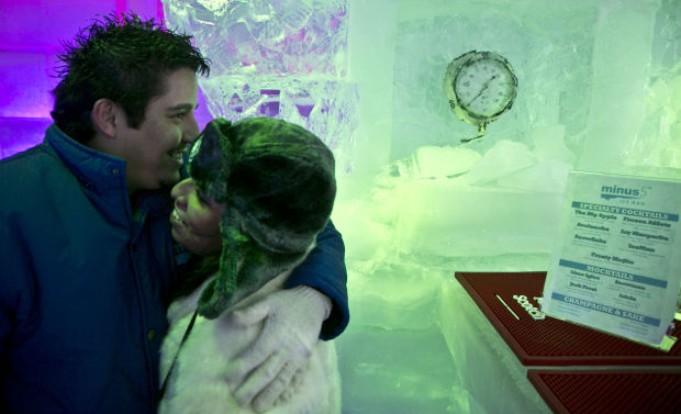 Beat the heat at a New York ice bar